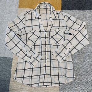 Express Slim Fit Portofino Shirt